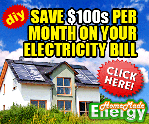 Homemade energy - get it now Homemade energy - get it now